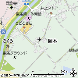 兵庫県加東市岡本1385周辺の地図