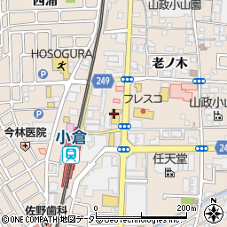 かっぱ寿司 宇治店周辺の地図