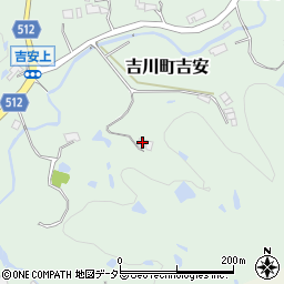 兵庫県三木市吉川町吉安1009周辺の地図