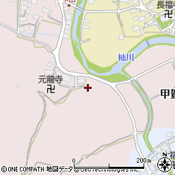 滋賀県甲賀市甲賀町滝490周辺の地図