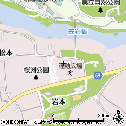 愛知県新城市庭野八名井田周辺の地図