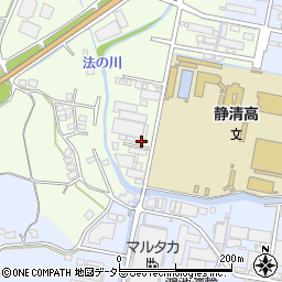 静岡県藤枝市潮100-2周辺の地図