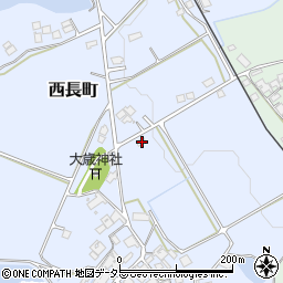 兵庫県加西市西長町84周辺の地図