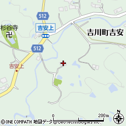 兵庫県三木市吉川町吉安1035周辺の地図
