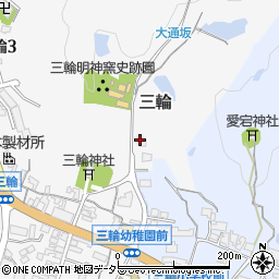 兵庫県三田市三輪853周辺の地図