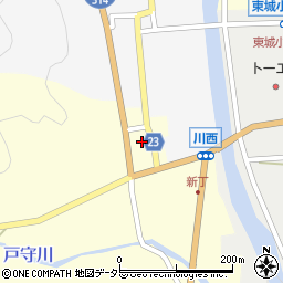 広島県庄原市東城町川西389周辺の地図