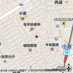 京美装周辺の地図