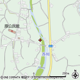 大阪府高槻市原751周辺の地図