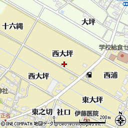 愛知県岡崎市定国町周辺の地図