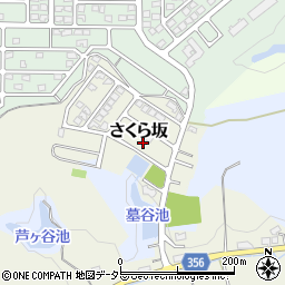兵庫県三田市さくら坂3周辺の地図