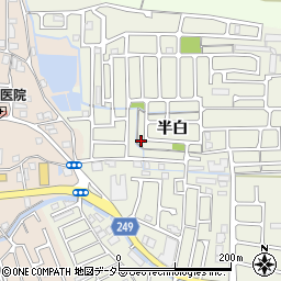 京都府宇治市宇治半白76-8周辺の地図