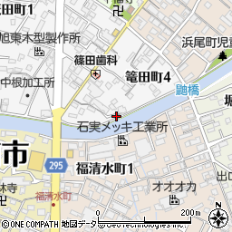 愛知県碧南市篭田町4丁目115周辺の地図