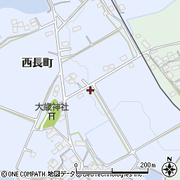 兵庫県加西市西長町137周辺の地図