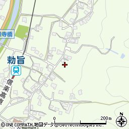 滋賀県甲賀市信楽町勅旨320周辺の地図