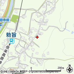 滋賀県甲賀市信楽町勅旨307周辺の地図