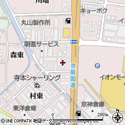 京幸産業（合同会社）周辺の地図