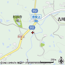 兵庫県三木市吉川町吉安663周辺の地図