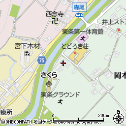 兵庫県加東市岡本1572周辺の地図