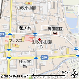 京都府宇治市小倉町天王42周辺の地図