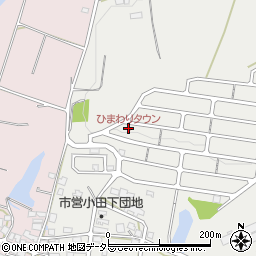 ひまわりタウン周辺の地図