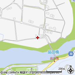 岡山県岡山市北区建部町品田464周辺の地図