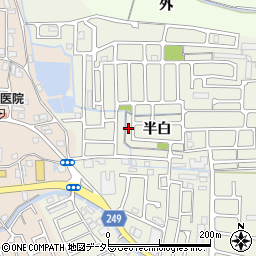 京都府宇治市宇治半白76周辺の地図