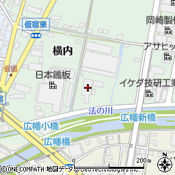 静岡県藤枝市横内849周辺の地図