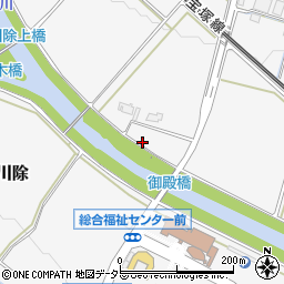 武庫川周辺の地図