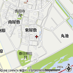 愛知県安城市木戸町東屋敷46周辺の地図
