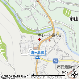 三島信用金庫湯ケ島支店周辺の地図