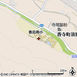 姫路市立香呂南小学校　学童保育園周辺の地図