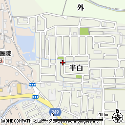 京都府宇治市宇治半白76-4周辺の地図