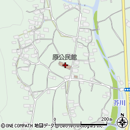 大阪府高槻市原808周辺の地図