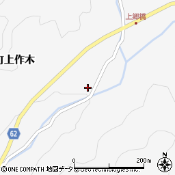 広島県三次市作木町上作木656周辺の地図