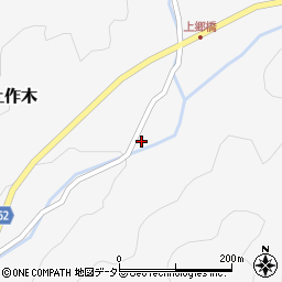 広島県三次市作木町上作木617周辺の地図