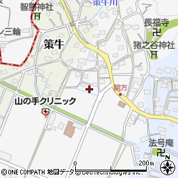 静岡県焼津市関方75周辺の地図