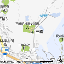 兵庫県三田市三輪858周辺の地図
