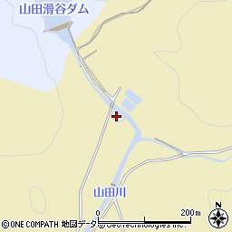 兵庫県三田市山田253周辺の地図