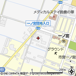 三重県鈴鹿市高岡町2666周辺の地図