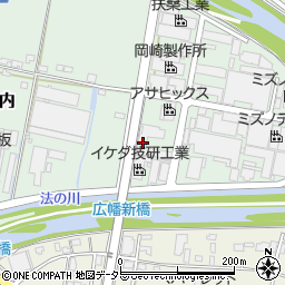 静岡県藤枝市横内800-10周辺の地図