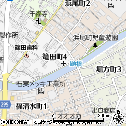 愛知県碧南市篭田町4丁目48周辺の地図