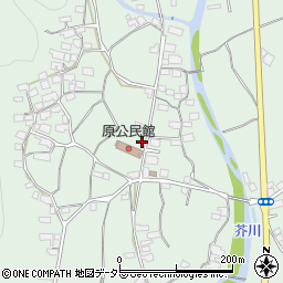 大阪府高槻市原812周辺の地図