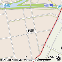 愛知県安城市根崎町石渕周辺の地図