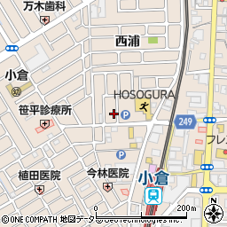 京都府宇治市小倉町西浦62-19周辺の地図