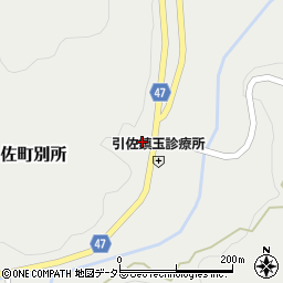 静岡県浜松市浜名区引佐町別所262周辺の地図