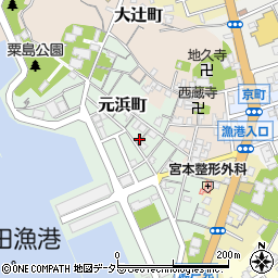 島根県浜田市元浜町127周辺の地図