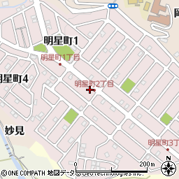 京都府宇治市明星町周辺の地図