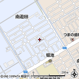 南遊田児童公園周辺の地図