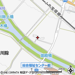 兵庫県三田市川除199周辺の地図