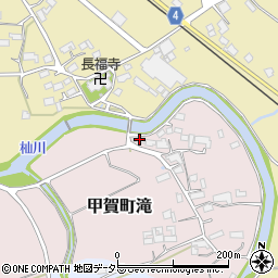 滋賀県甲賀市甲賀町滝137周辺の地図